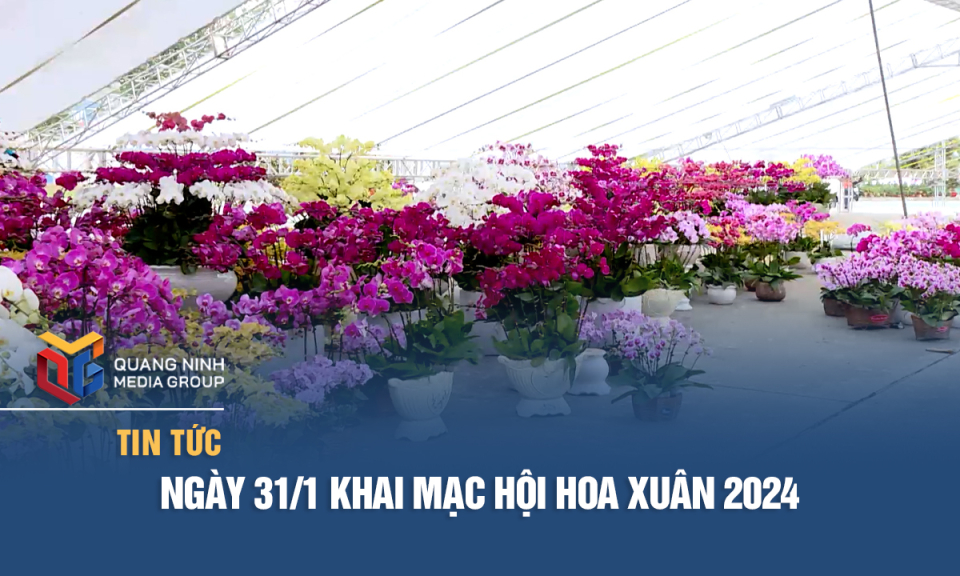 Ngày 31/1 khai mạc Hội hoa xuân 2024