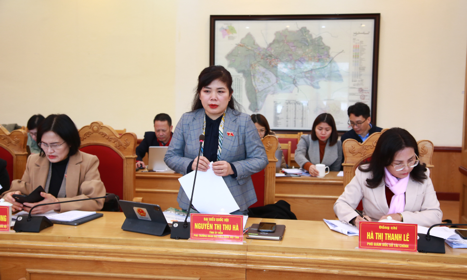Đoàn ĐBQH tỉnh giám sát tại Tiên Yên