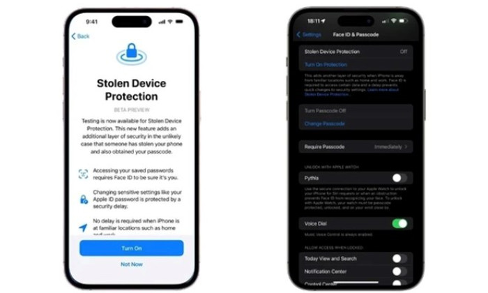 Lỗ hổng trong tính năng chống trộm trên iPhone