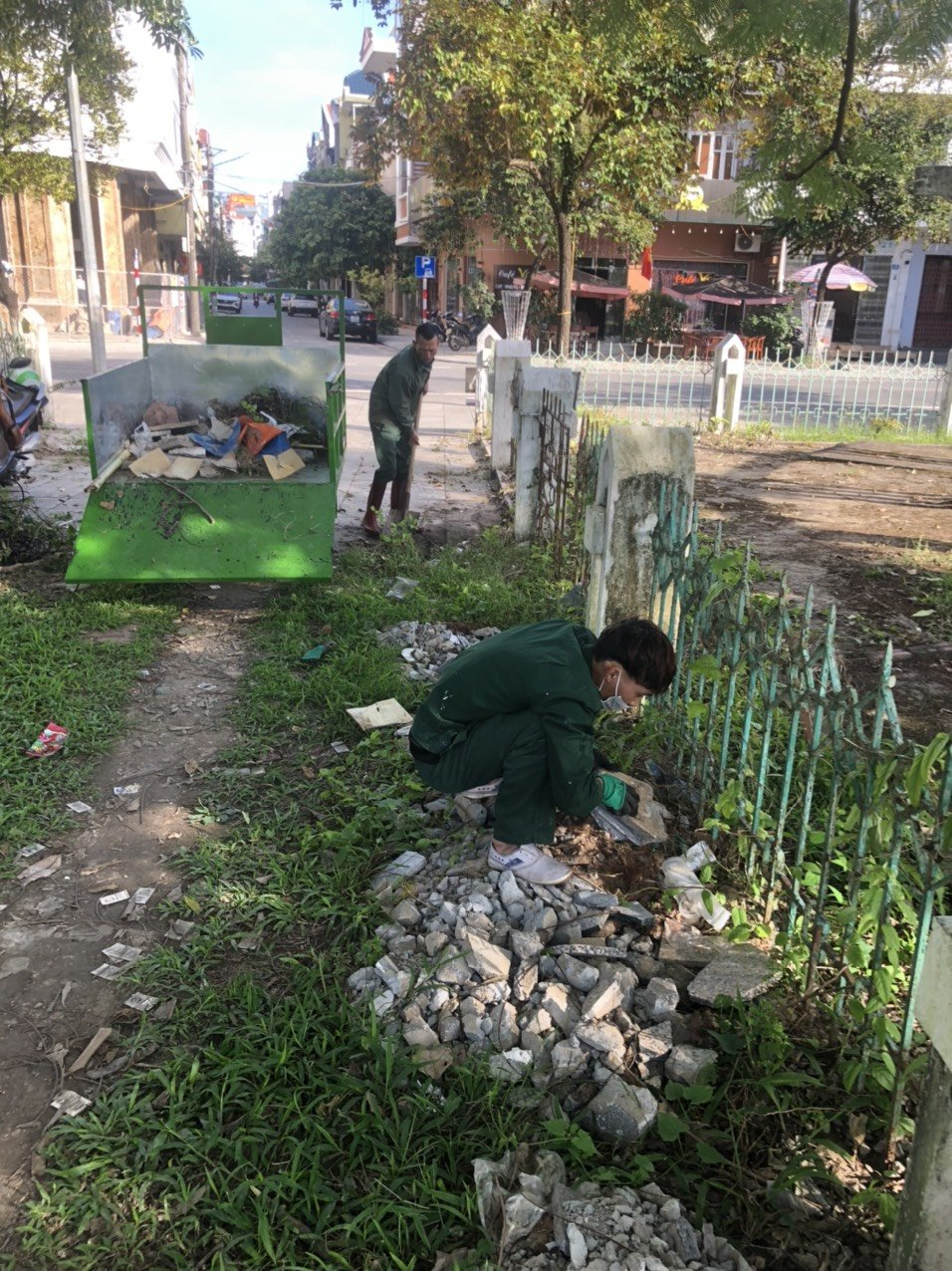 Rác thải được thu gom, rọn sạch từng ngõ phố