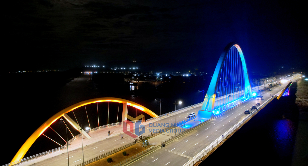 Tỉnh Quảng Ninh tổ chức khánh thành công trình trọng điểm, dự án Cầu Cửa Lục 3 (cầu Bình Minh) từ ngày 1/1/2024. Ảnh: Đỗ Phương