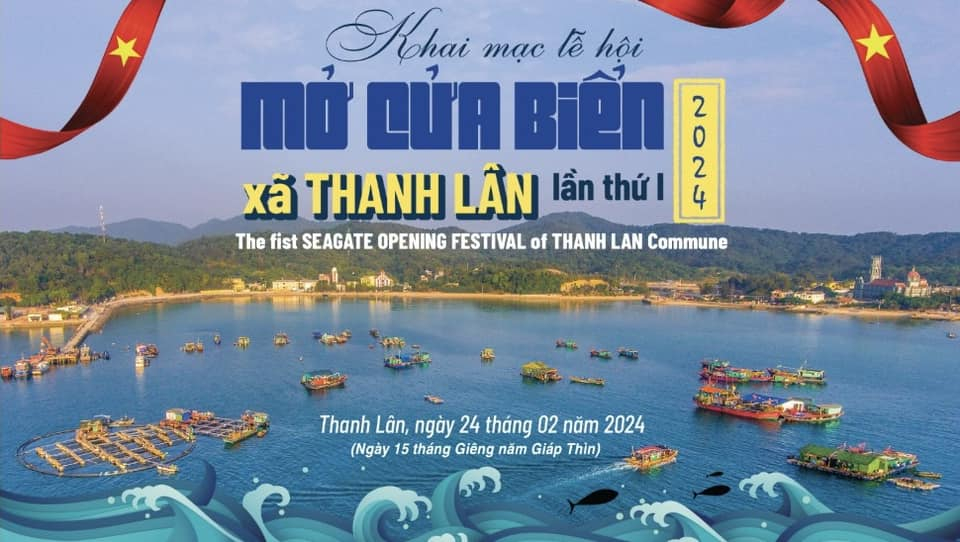 Lễ hội mở cửa biển lần đầu tiên sẽ được tổ chức tại xã Thanh Lân, huyện đảo Cô Tô. 