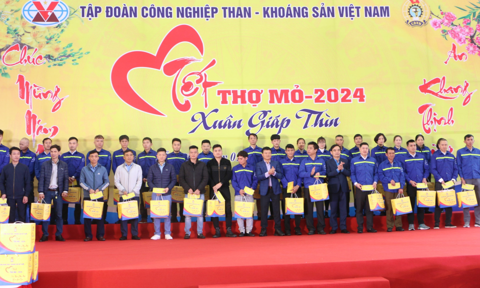 TKV tổ chức “Tết thợ mỏ - năm 2024” tại Hạ Long, Cẩm Phả, Đông Triều, Uông Bí