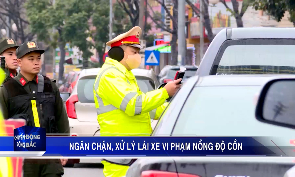 Ngăn chặn, xử lý lái xe vi phạm nồng độ cồn