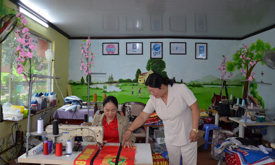 Nữ giám đốc Hợp tác xã với mô hình "sống xanh"