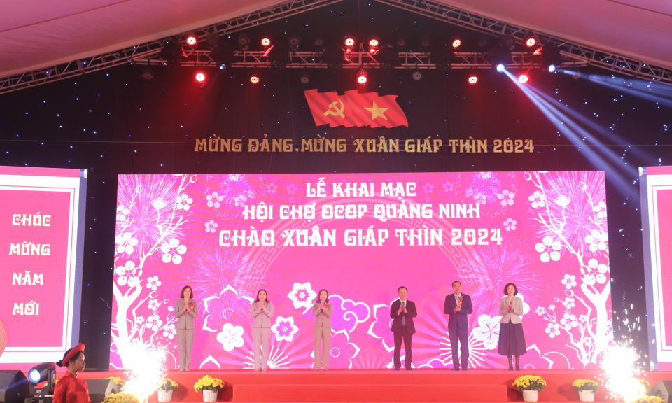 Khai mạc Hội chợ OCOP Quảng Ninh - Xuân 2024