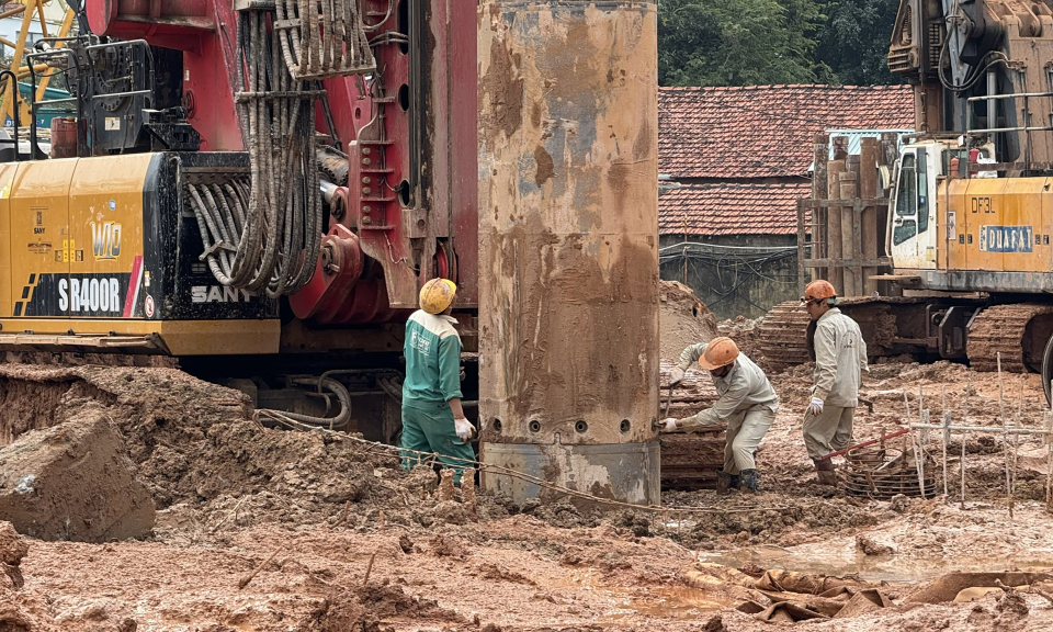 Tập trung thi công trụ sở Trung tâm Truyền thông tỉnh