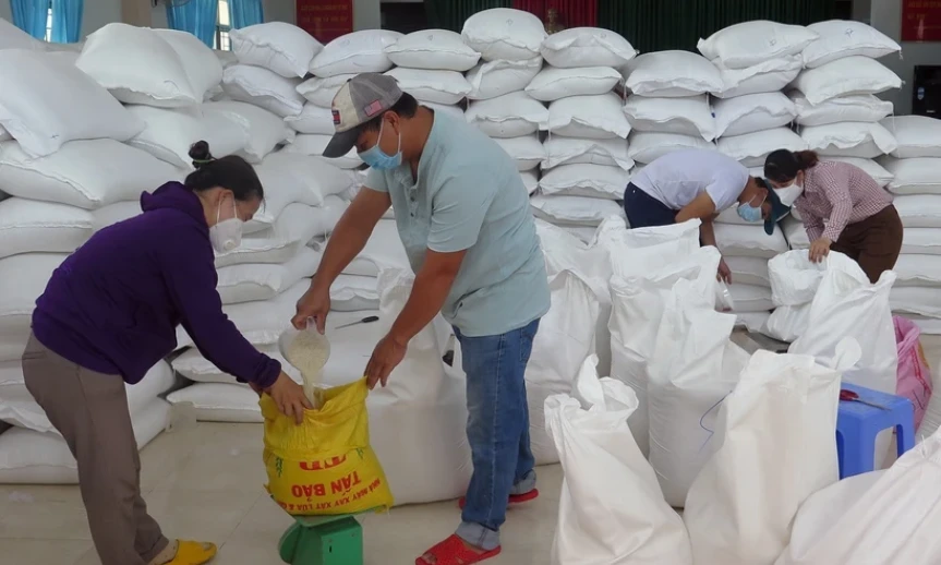 Xuất cấp gạo cho 5 tỉnh dịp Tết Nguyên đán Giáp Thìn và giáp hạt năm 2024