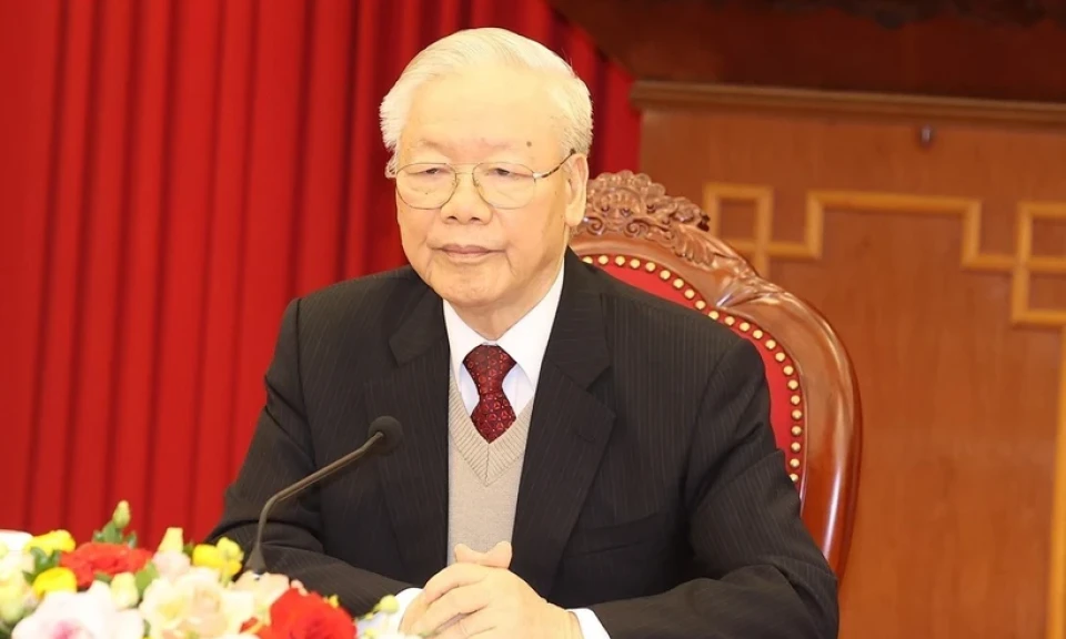 Lãnh đạo các nước, chính đảng chúc mừng Tổng Bí thư và Tết cổ truyền Việt Nam