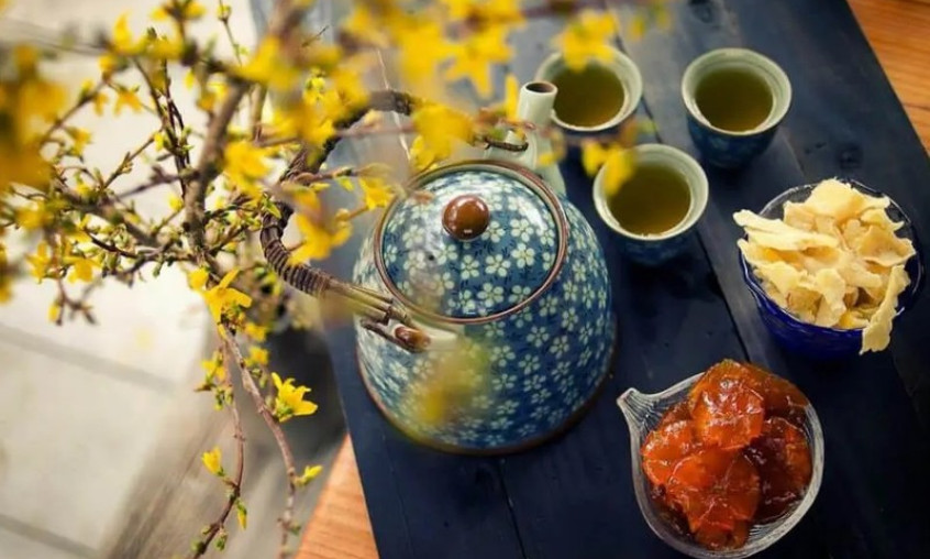 Enjoying jam, tea – a cultural feature during Lunar New Year