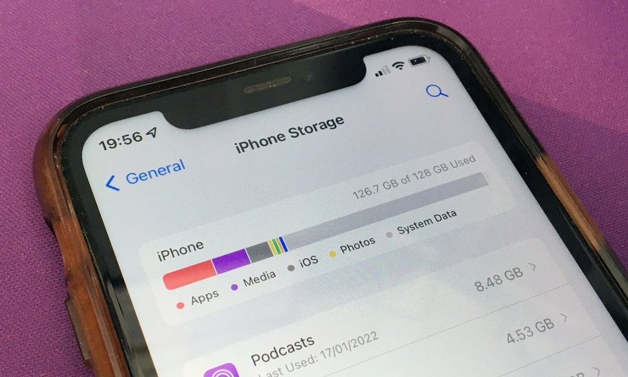 Tối ưu iPhone bằng cách xóa phần 'dữ liệu khác'