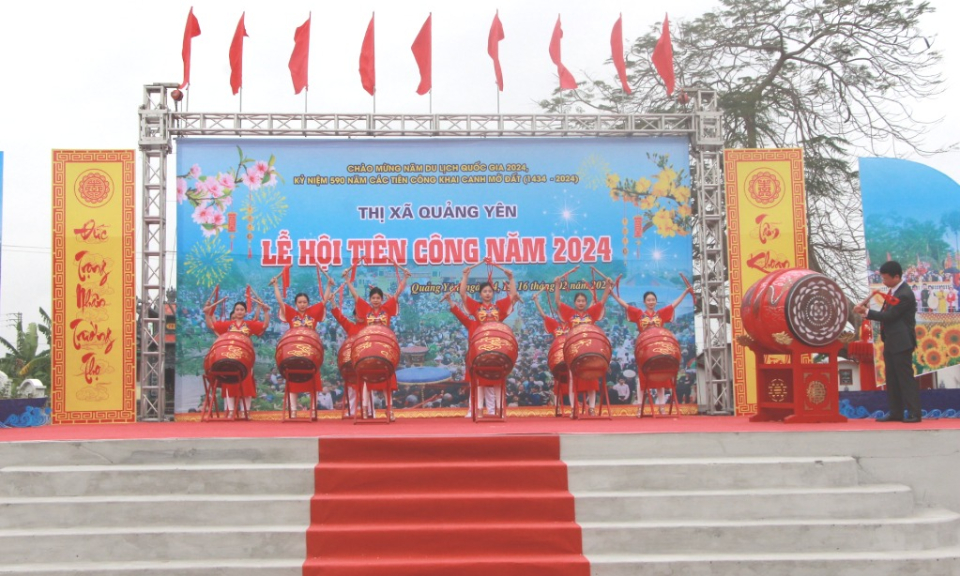 Tưng bừng Khai hội Tiên Công 2024
