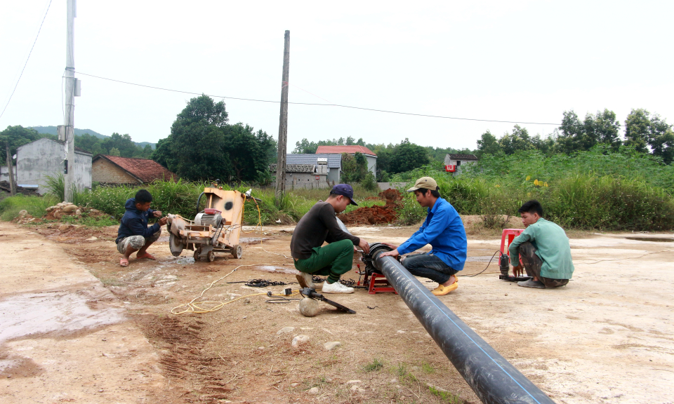 Đảm bảo cấp nước sạch khu vực nông thôn