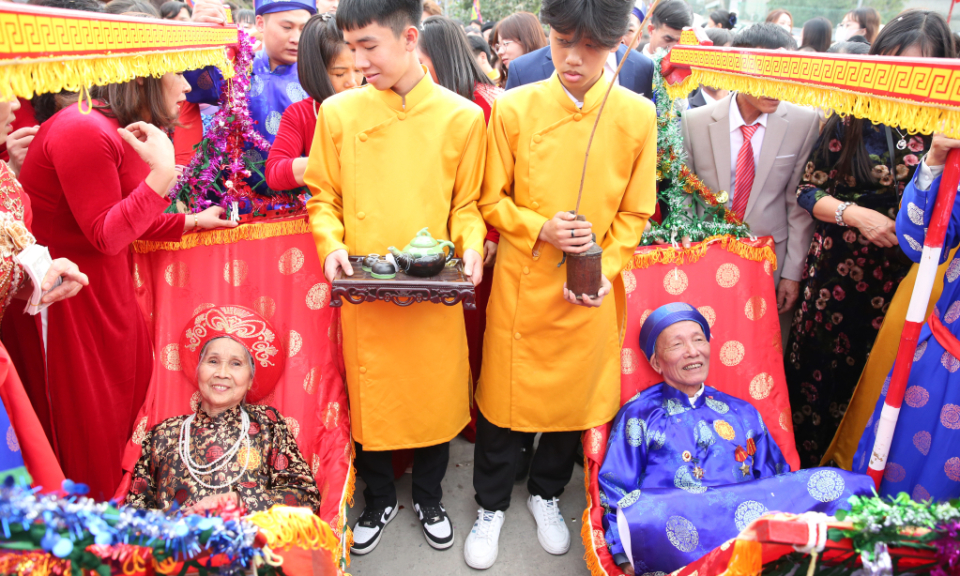 Tien Cong festival opens in Quang Yen town