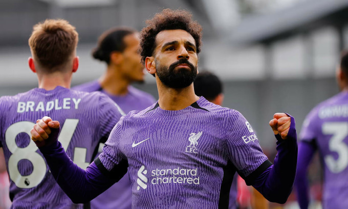 Salah giúp Liverpool thắng đậm ở Ngoại hạng Anh