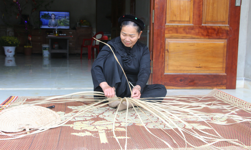 Nghề đan lát truyền thống của người Tày ở Ba Chẽ