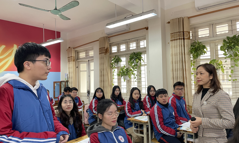 Nhà giáo Ưu tú tâm huyết với công tác đào tạo học sinh giỏi