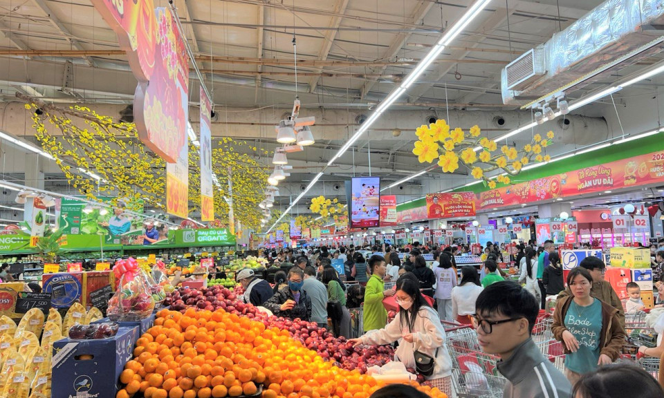 Sau Tết Nguyên đán hàng hoá ổn định, không sốt giá