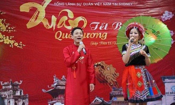 Overseas Vietnamese in Australia celebrate Tet