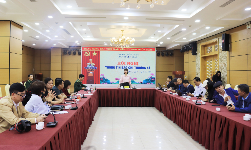Tiếp tục đẩy mạnh tuyên truyền về các hoạt động của tỉnh Quảng Ninh