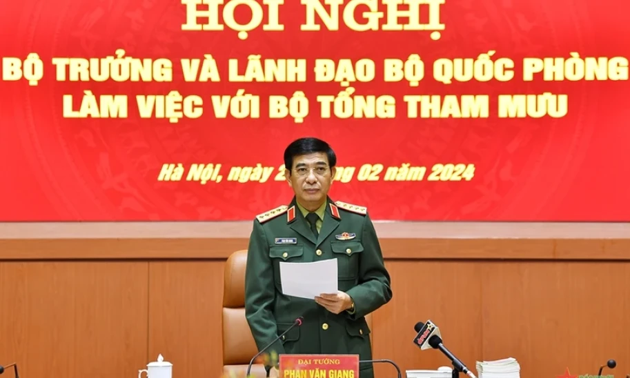 Đại tướng Phan Văn Giang: Bộ Tổng Tham mưu không để bị động, bất ngờ