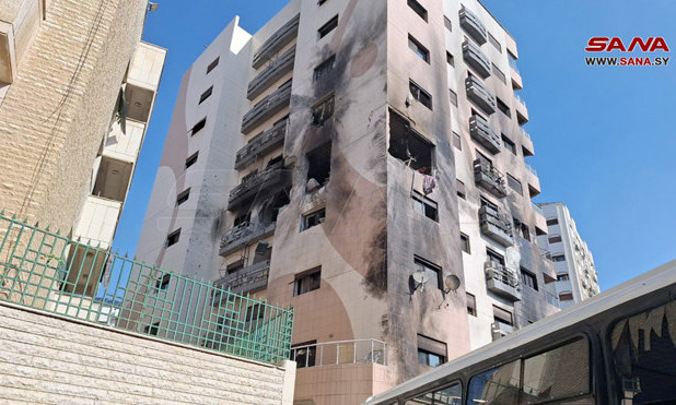 Israel phóng tên lửa vào một tòa nhà ở thủ đô của Syria