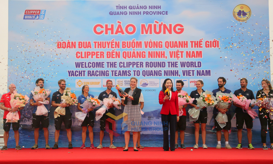 Quang Ninh welcomes Clipper Round World Yacht Race's sailing teams