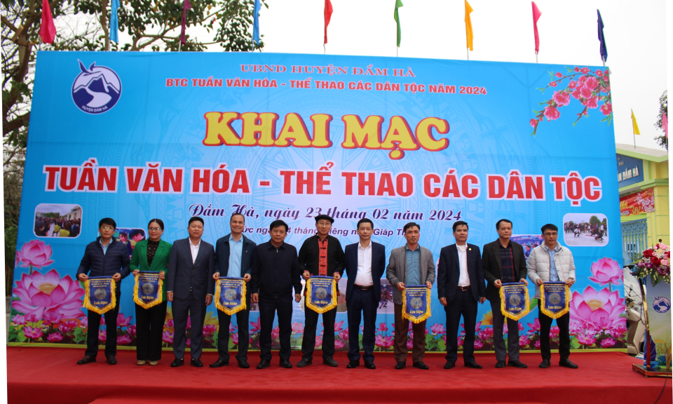 Khai mạc Tuần Văn hóa – Thể thao các dân tộc huyện Đầm Hà