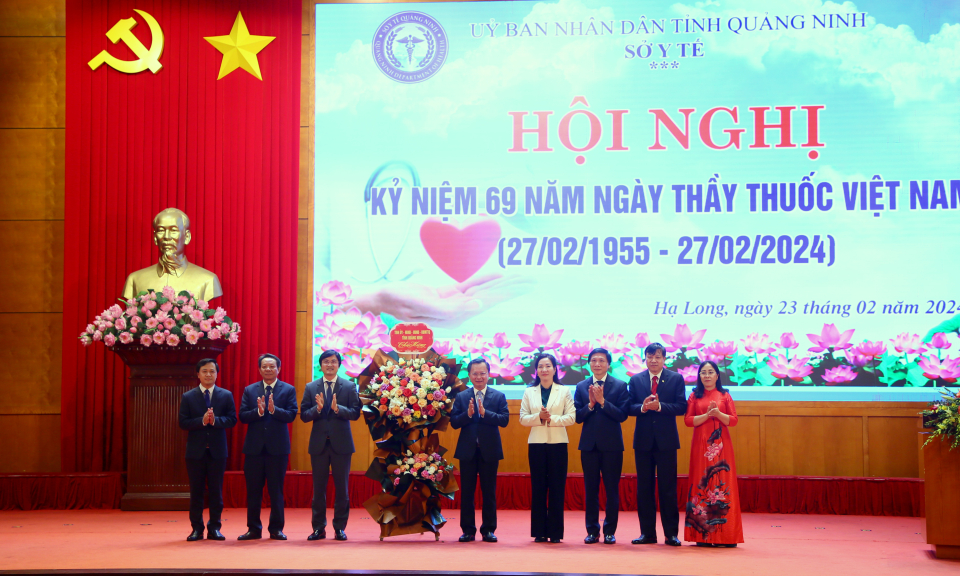 Sở Y tế tỉnh kỷ niệm 69 năm ngày Thầy thuốc Việt Nam 27/2
