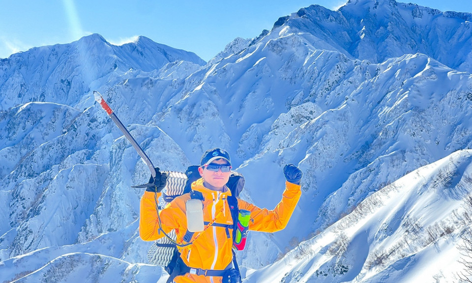 Chàng trai Việt chinh phục hàng chục ngọn núi tuyết ở Nhật