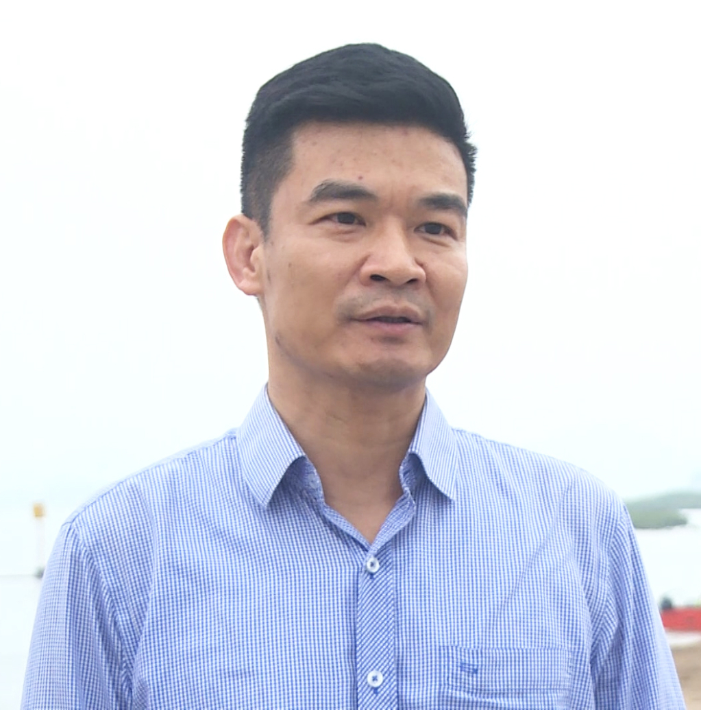 Ông Trần Anh Cường, Phó Chủ tịch UBND huyện Đầm Hà.