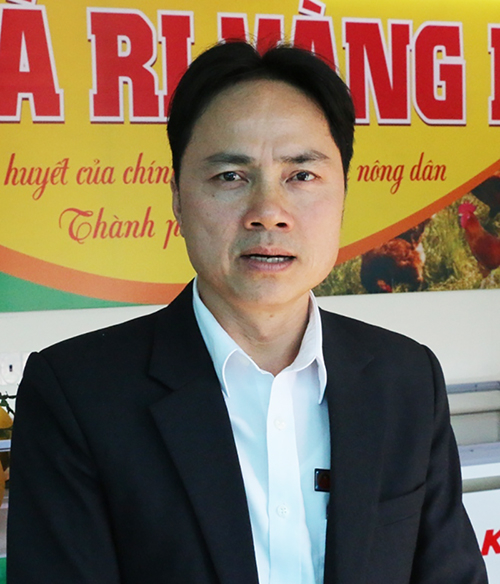 Ông Nguyễn Duy Toàn, Giám đốc Trung tâm Dịch vụ Kỹ thuật nông nghiệp Uông Bí.