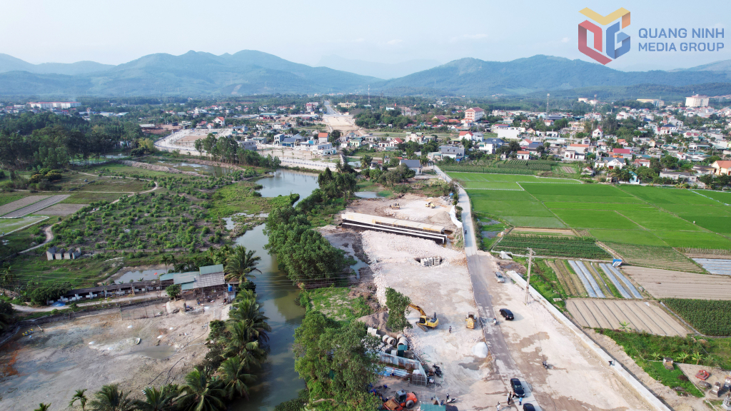 Các dự án chuyển tiếp đang được thành phố Uông Bí chỉ đạo tăng tốc thi công đảm bảo khối lượng giải ngân theo kế hoạch