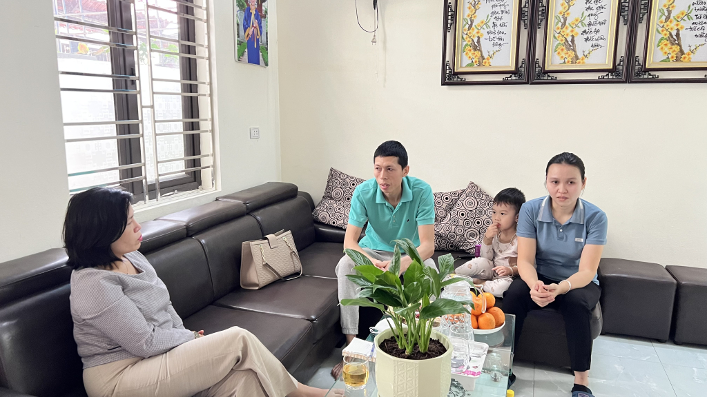 Ngôi nhà của gia đình anh Vũ Văn Phượng.