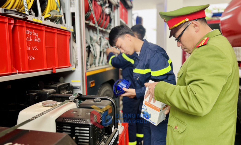 Quảng Yên: Coi trọng công tác phòng ngừa cháy nổ
