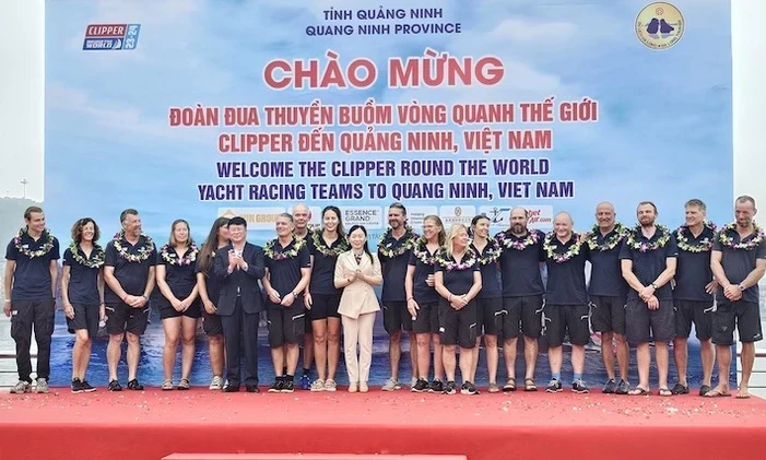 Quang Ninh welcomes Clipper Race sailing teams