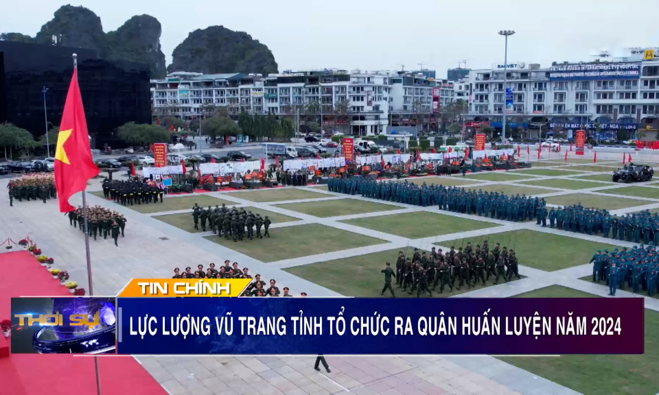 Lực lượng vũ trang tỉnh ra quân huấn luyện năm 2024