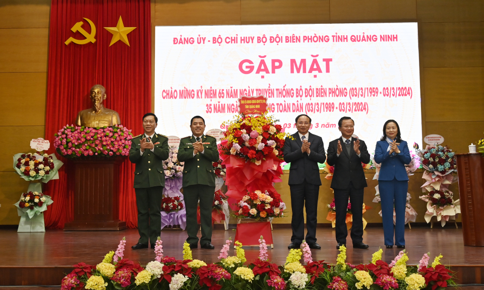 Xây dựng khu vực biên giới Quảng Ninh giàu mạnh, văn minh, hòa bình, hữu nghị, ổn định, hợp tác, cùng phát triển