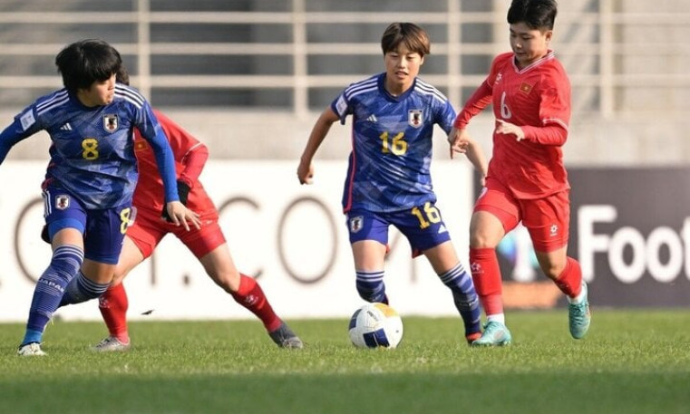 U20 Việt Nam thua đậm 10 bàn trước U20 Nhật Bản