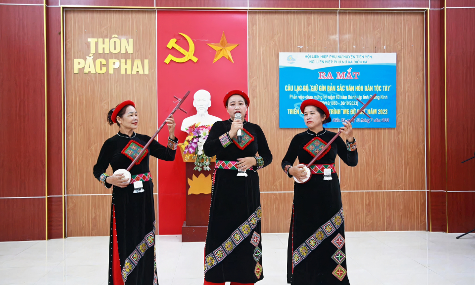 Nữ chủ nhiệm CLB tâm huyết với bản sắc văn hóa dân tộc
