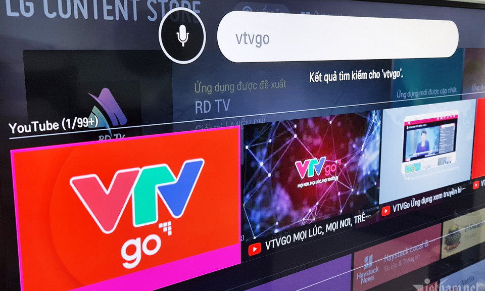 Nhiều hãng TV lớn đồng ý đưa VTVGo lên Smart TV