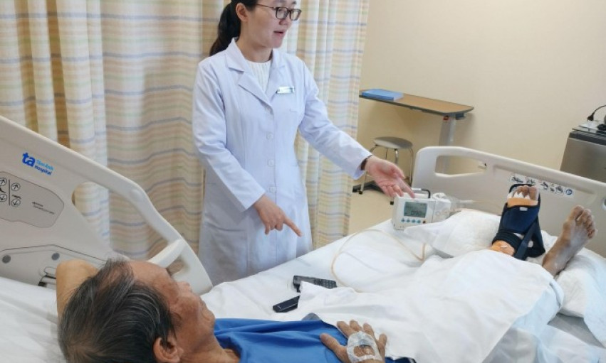 Vi khuẩn đa kháng thuốc khiến người đàn ông nhiễm trùng chân