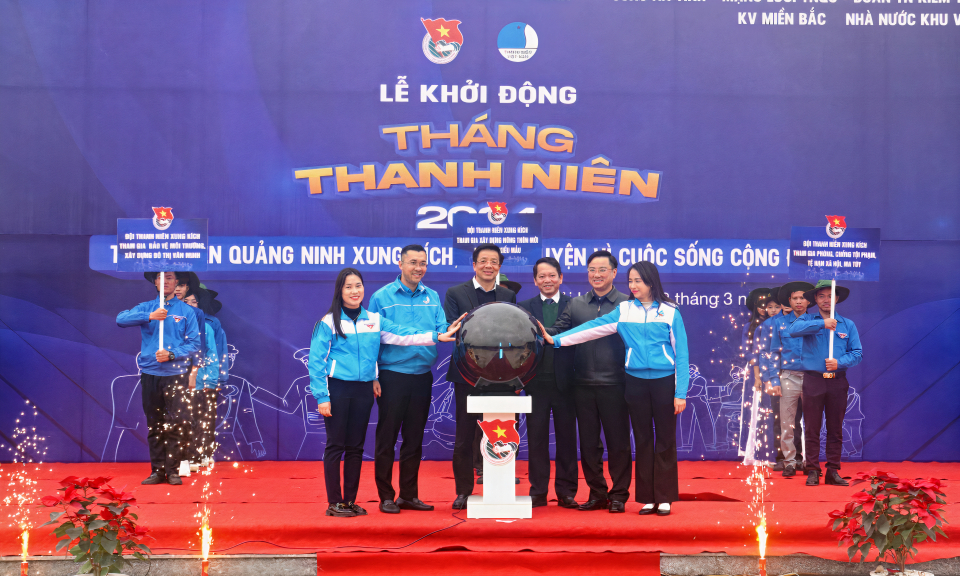 Thanh niên Quảng Ninh xung kích, tình nguyện vì cuộc sống cộng đồng
