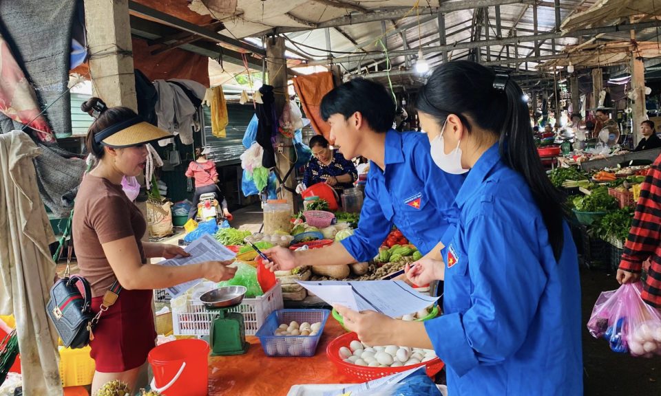 Mô hình chợ 4.0 ở Tiên Yên