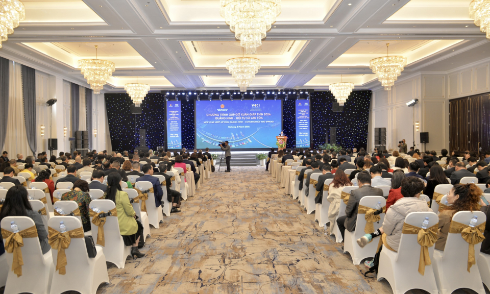 Chương trình gặp gỡ Xuân Giáp Thìn 2024: Quảng Ninh - Hội tụ và Lan tỏa