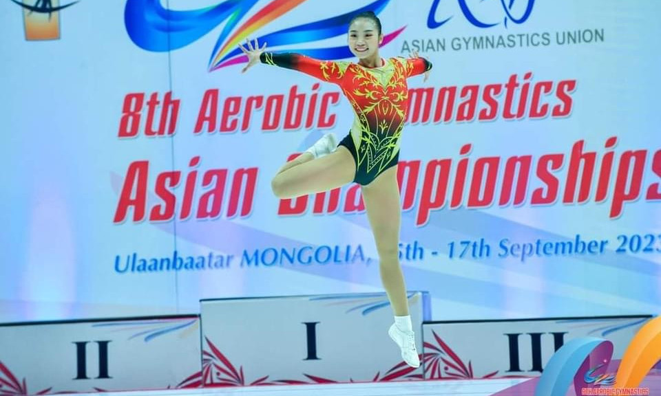 'Hot girl' Aerobic Việt Nam dính doping, bị cấm thi đấu 2 năm
