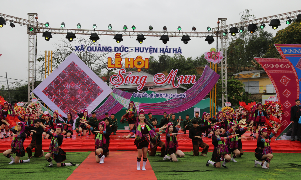 Đặc sắc Lễ hội “Sóng Mun” của người Dao Thanh Y tại Hải Hà