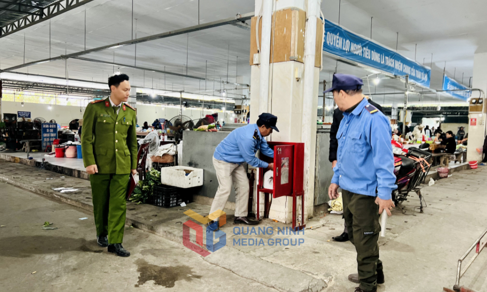 An toàn phòng cháy chữa cháy cho các chợ