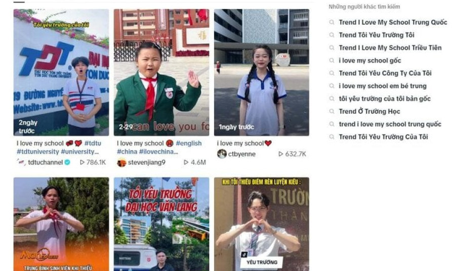 Trend 'Tôi yêu trường của tôi' là gì mà gây sốt mạng?