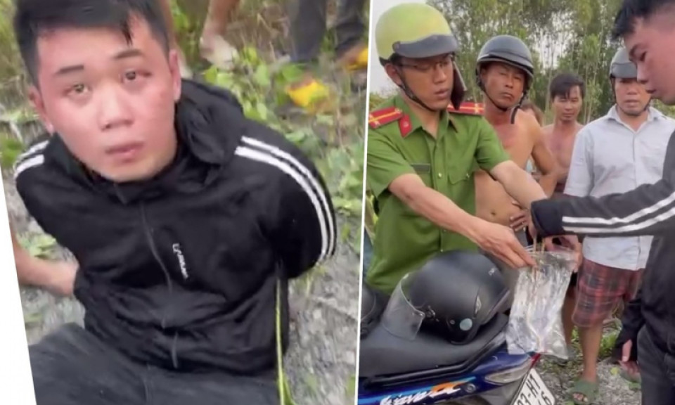 2 tên cướp giật "nuốt không trôi" sợi dây chuyền hơn 1 lượng
